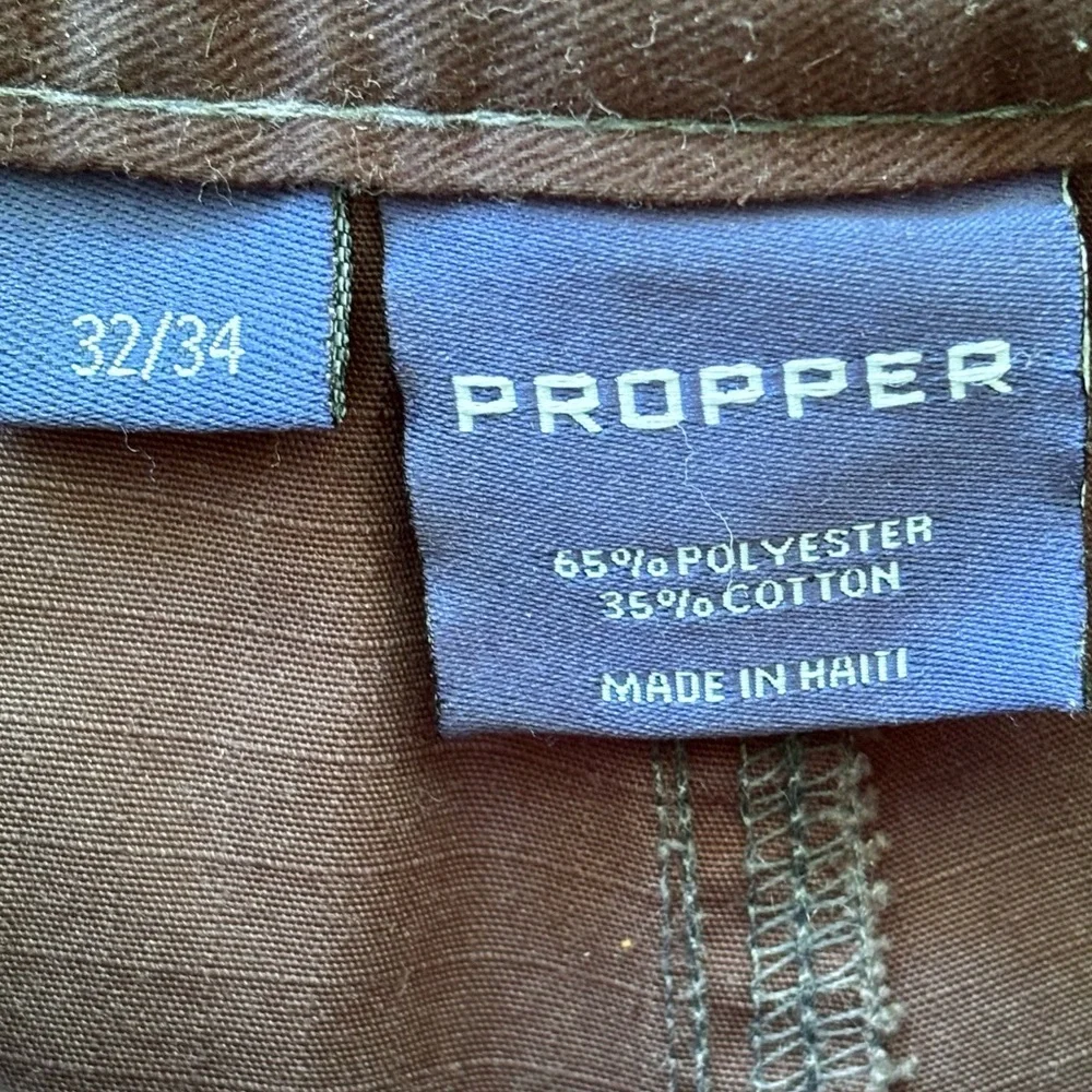 PROPPER—Cargo Utility / Uniform Tactical Pants—Men’s 32 x 34—9 Pockets—VG+ - Picture 2 of 12